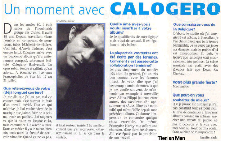 Ca vient du site de tien (www.e-calogero.com)